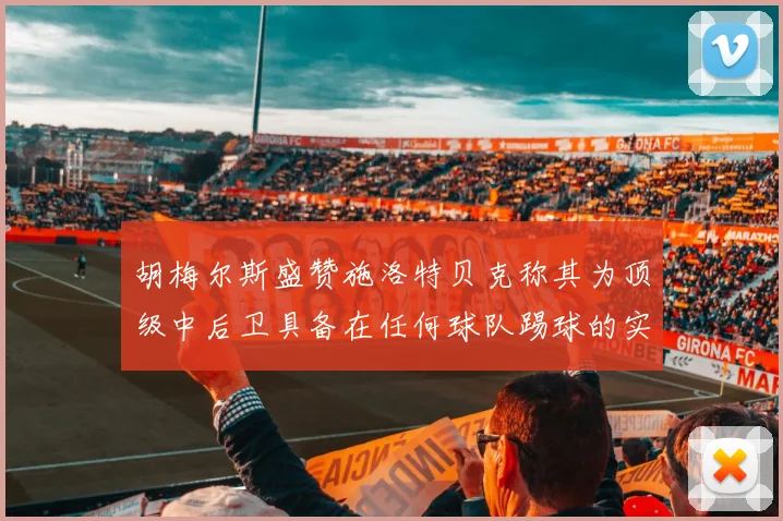 胡梅尔斯盛赞施洛特贝克称其为顶级中后卫具备在任何球队踢球的实力